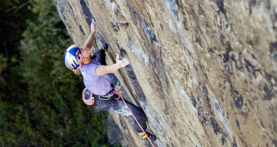  Lara Neumeier in der Route Rhapsody (c) Sam Pratt / Red Bull Content Pool