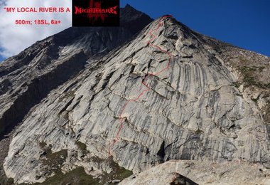 „My local river is a nightmare“  Rangdum´s Afterwork Pillar (4.500m) – 19 Seillängen, 500m, 6a+ (6a obligat)