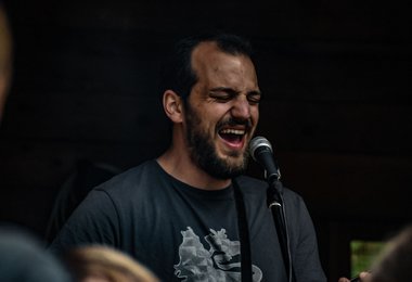 Gitarrist Tobi Waltl bei den ROCKdays. (Foto: TVB Pillerseetal)