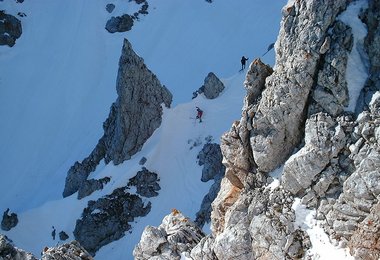 Extrem Variante in der Roten Schütt Flanke