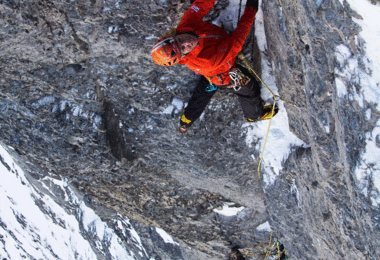 Robert Jasper in der Harlin Direttissima (c) Günther Göberl