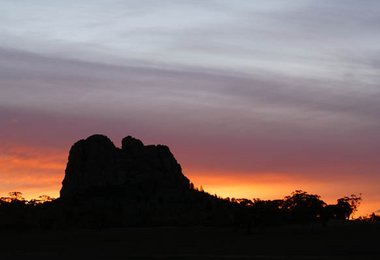 Mitre Rock in der Nähe des Mt. Arapiles