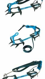 Trekking, das 10-zackige Steigeisen