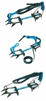 Trekking, das 10-zackige Steigeisen