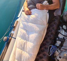 ZENBIVY Ultralight Bed - nicht ins Wasser fallen:-)