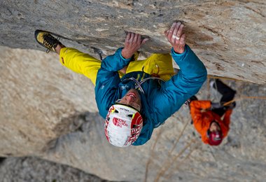 Hansjörg Auer in "Bruderliebe" (Marmolada); Foto: Damiano Levati