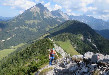 Bergwandern in den Haller Mauern (c) bergsteigen.com