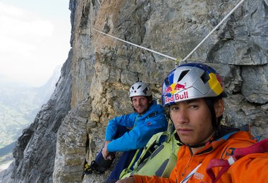 Biwak in der Eiger Nordwand (c) David Lama