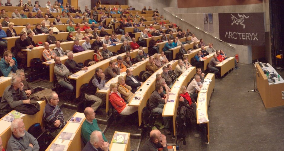 Das gut gefüllte Audimax