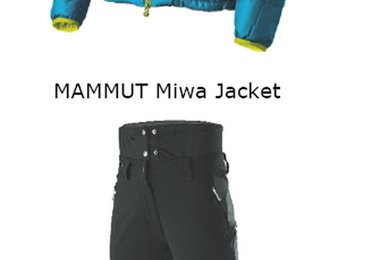 MAMMUT Miwa Jacket und Monte Rosa Pants
