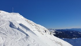 Hochschwung Skitour Bretsteingraben