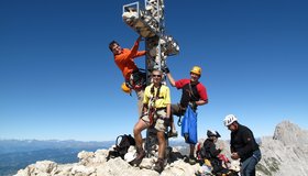 Das Gipfelkreuz der Rotwand, 2806 m