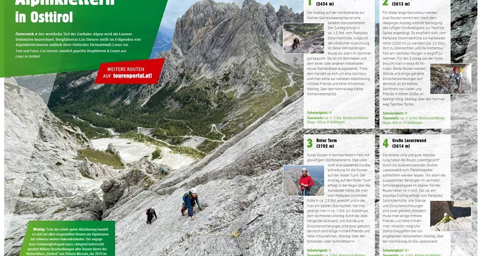 Klettern in Osttirol