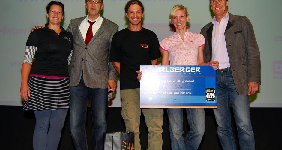 Preisverleihung beim 17. Filmfest St. Anton
