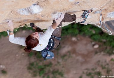 Johanna Ernst im spanischen Santa Linya