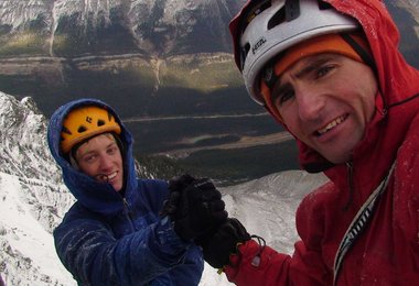 Simon Anthamatten und Ueli Steck © Ueli Steck