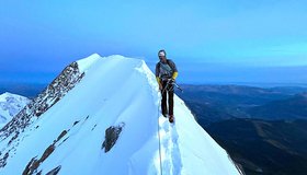 Traversée Royale - Königstraverse - Mont Blanc - Perfekte Verhältnisse am Grat von der Aiguille de Bionassay