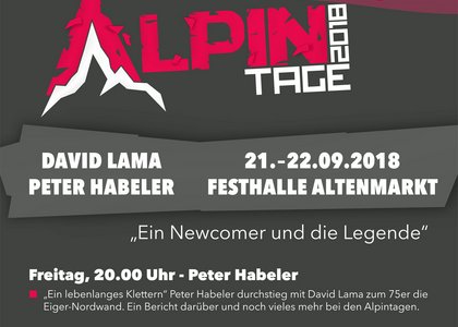 Altenmarkter Alpintage Plakat