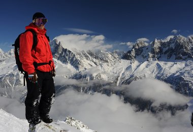 Rudi Kröll in Chamonix