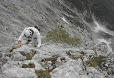 Abstieg Karkopf über die "Gipfelstürmer"