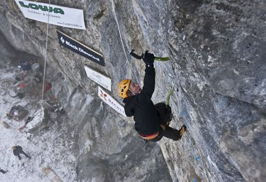 Simon Anthamatten beim Wettkampf