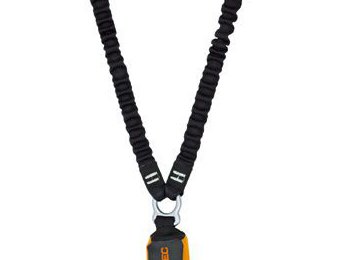 Die Skyturn Klemme im Klettersteig-Set integriert...