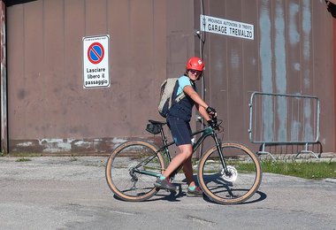 Unterwegs mit dem neuen Transalper Rucksack und der alten Transalper Weste