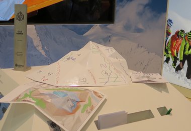 Der Ortovox Mountain 3D Tourenplanungsberg