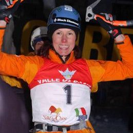 Ines Papert auf Rang 1 in Valle di Daone