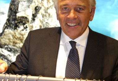 Heiner Oberrauch (Präsident und Inhaber der SALEWA / Oberalp Gruppe)