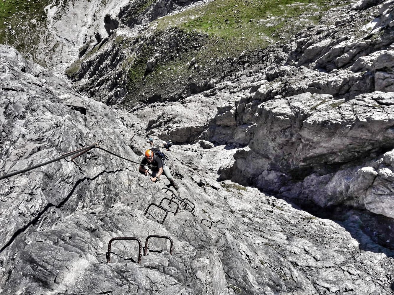  Klettersteig-Beschreibung - Böser-Tritt-Steig