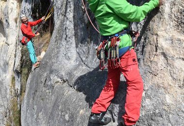 Marcel mit 96 in der "La guêpe" 5c in Saint-Loup