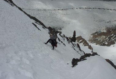David auf ca. 6100m Foto: Kaltenbrunner