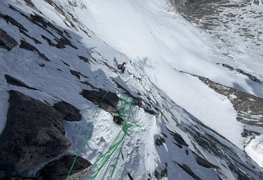 Jakob Steinkasserer in der Route Laktosefrei; Foto Simon Gietl