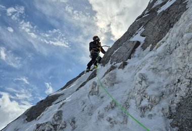 Simon Gietl in der Route Laktosefrei; Foto Jakob Steinkasserer