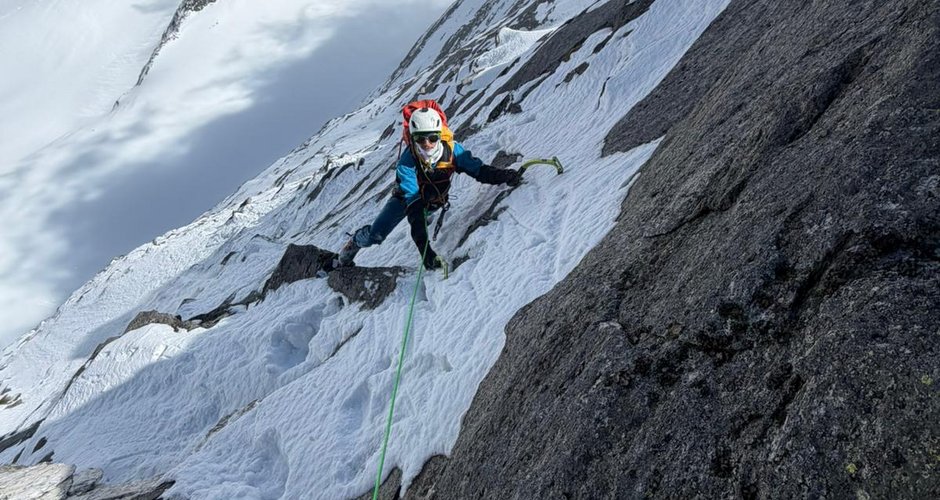 Jakob Steinkasserer in der Route Laktosefrei; Foto Simon Gietl