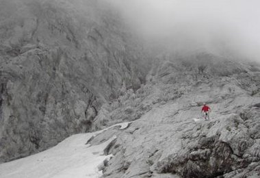 Abstieg über das Knöpflerband