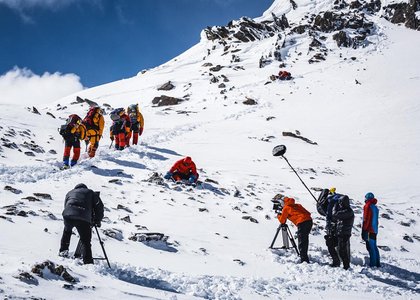 Bergwelten: Hans Kammerlander - Making of Manaslu. Fotorechte: © Planet Watch / Daniel Wiedernig
