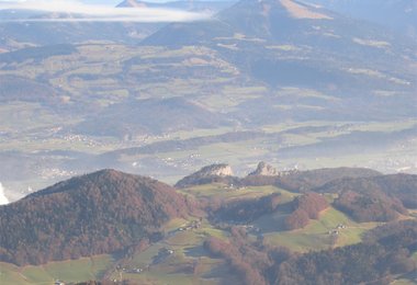 Die Barmsteine, eines der wenigen Klettergebiete im Nahbereich von Salzburg