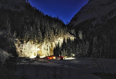 Der Eispark Ostirol.