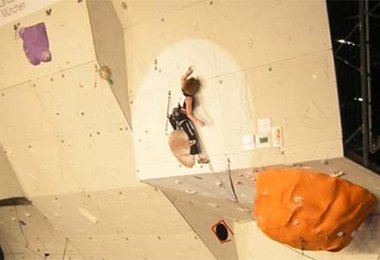 In dieser Höhe ist Angy Eiter schon Weltmeisterin