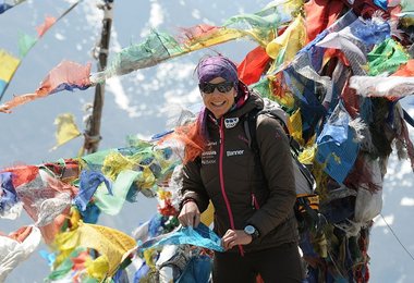 Bei der Akklimatisationstour oberhalb von Nyalam Bild R. Dujmovits www.amical.de