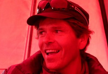 Gerfried Göschl, noch zuversichtlich vor dem Abbruch © Göschl