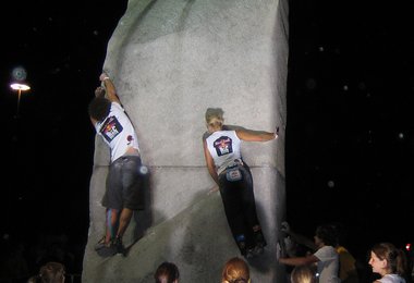 Großer Andrang am Finalblock. Foto: Andreas Jentzsch