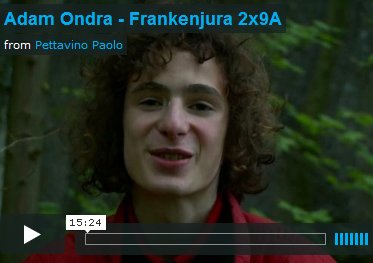 Video: Adam Ondra - Frankenjura 2 x 9a