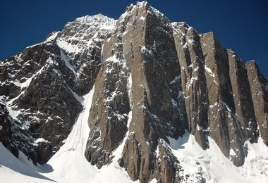 Südostwand des Mount Kyzyl Asker @ Thomas Senf