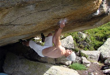 Berni Schwaiger in AMAN CARA (Fb 8c), Foto: Christina Dalla-Bona