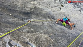  Anna Lacht - Speckkarspitze, 3. Seillänge