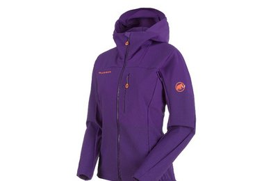 Eisfeld light SO hooded women, dawn. (PPR/Mammut)