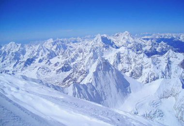 Aussicht waehrend des Abstiegs